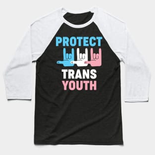 Protect Trans Youth Baseball T-Shirt